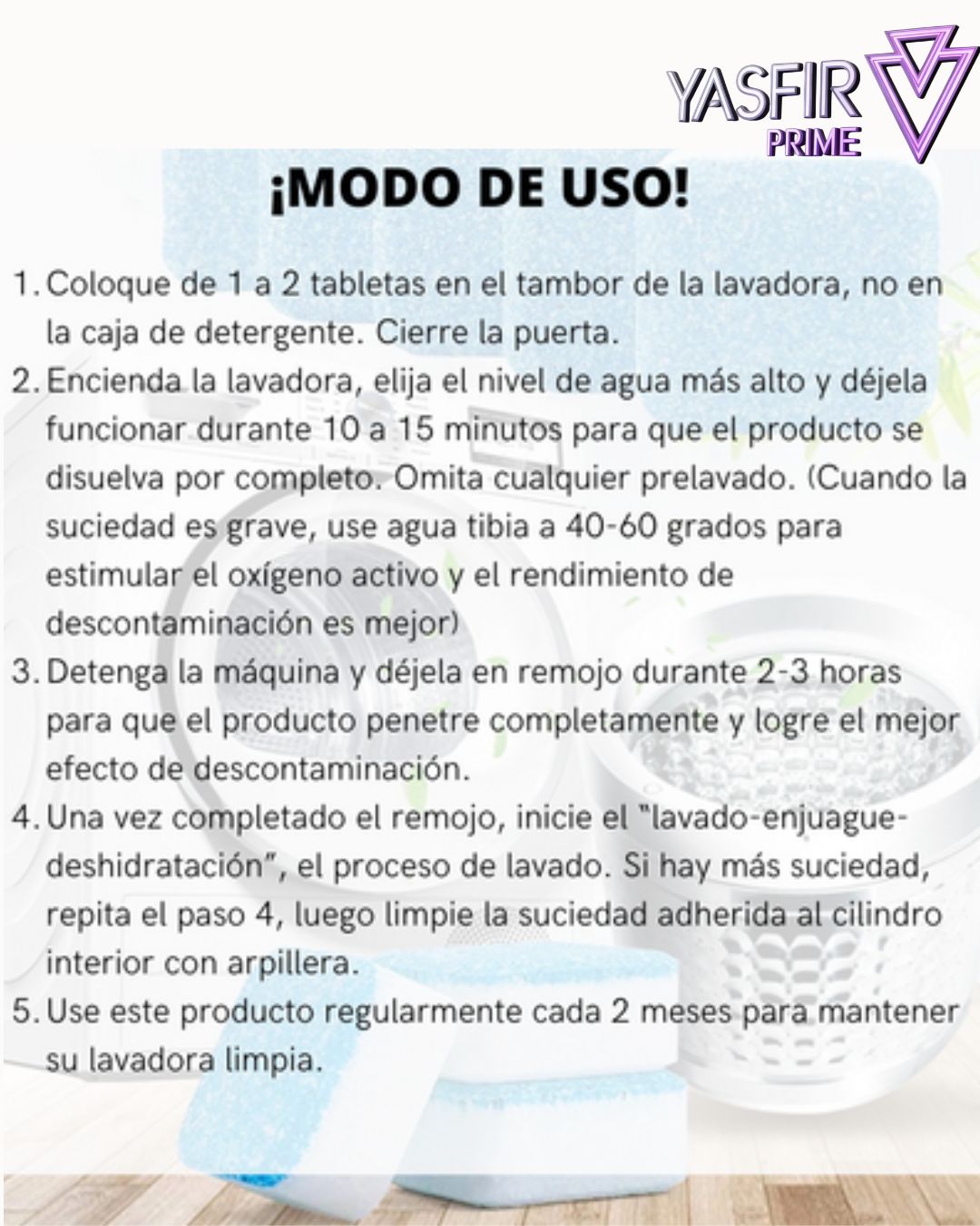 LavaFresh™ – Pastillas limpiadoras